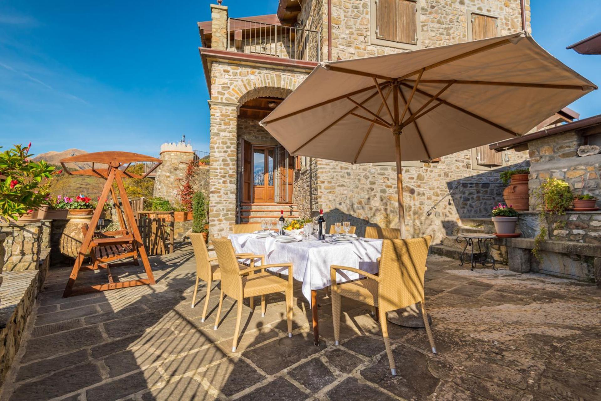 Vivi Luxury Country House Comano  Eksteriør billede