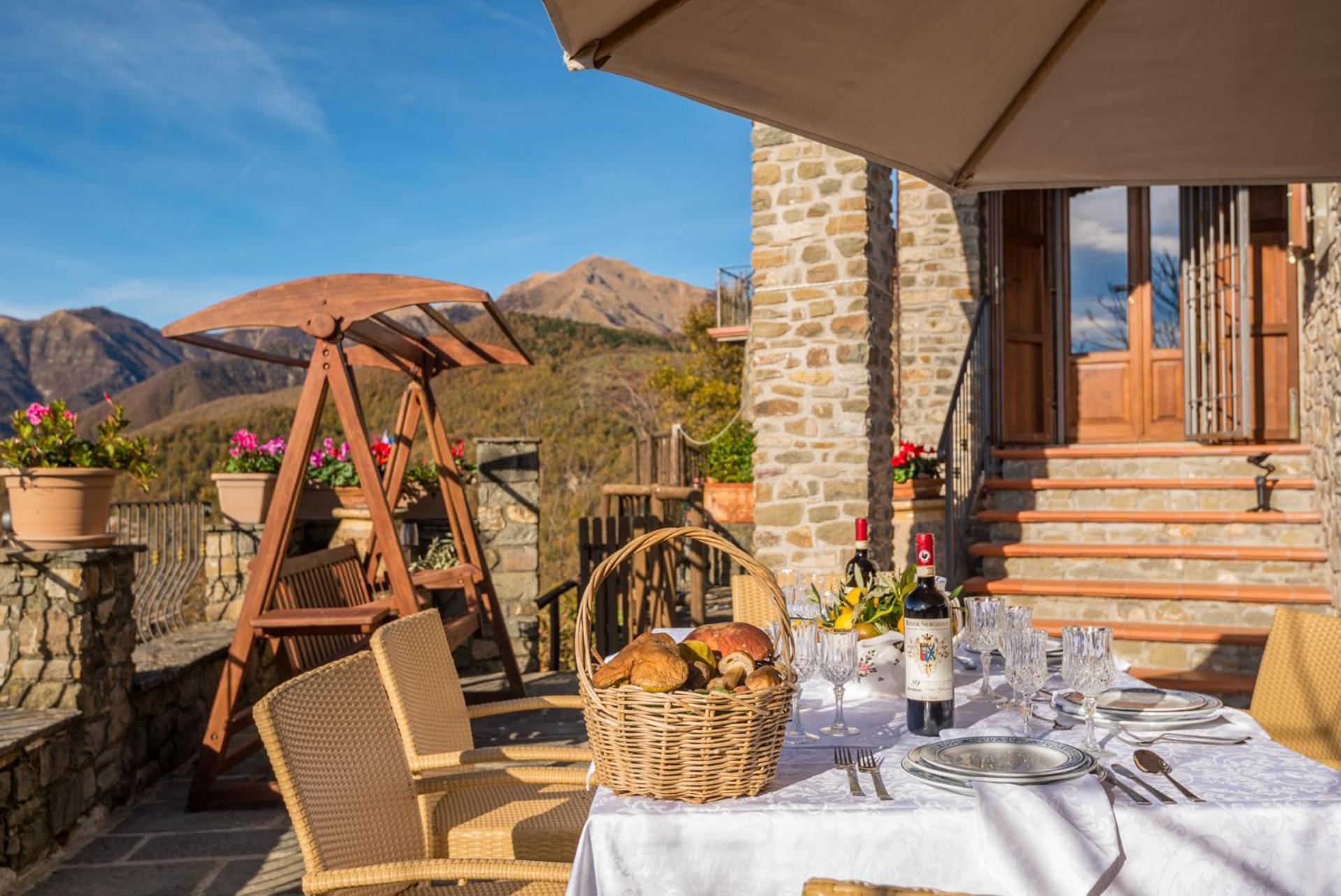 Vivi Luxury Country House Comano  Eksteriør billede