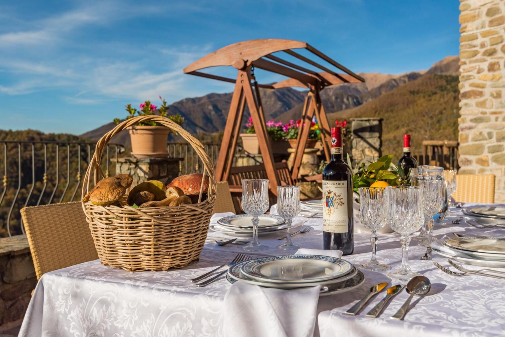 Vivi Luxury Country House Comano  Eksteriør billede