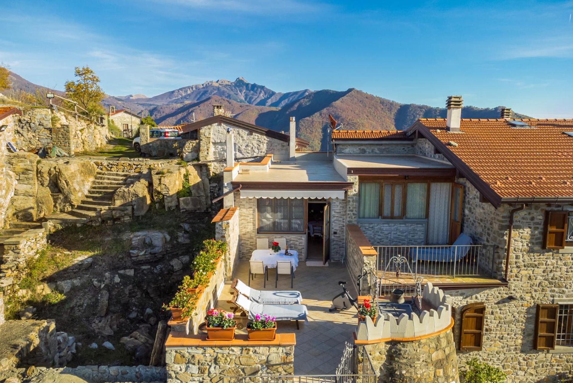 Vivi Luxury Country House Comano  Eksteriør billede